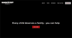 Desktop Screenshot of handsandfeetproject.org